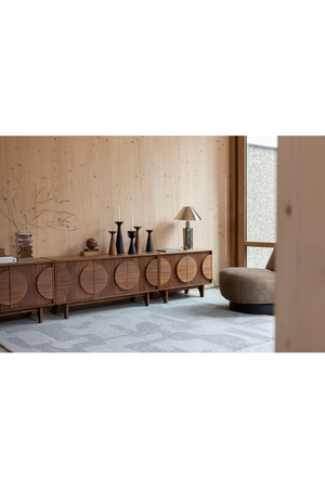 Gray Wool Patterned Rug 5' x 7'5" | Zuiver Frantic | OROA.com