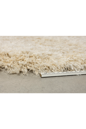 Beige  Wool Carpet 6'5" x 9'5" | Zuiver Tasty | OROA.com