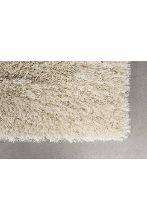 Beige Wool Carpet | Zuiver Curly | OROA.com