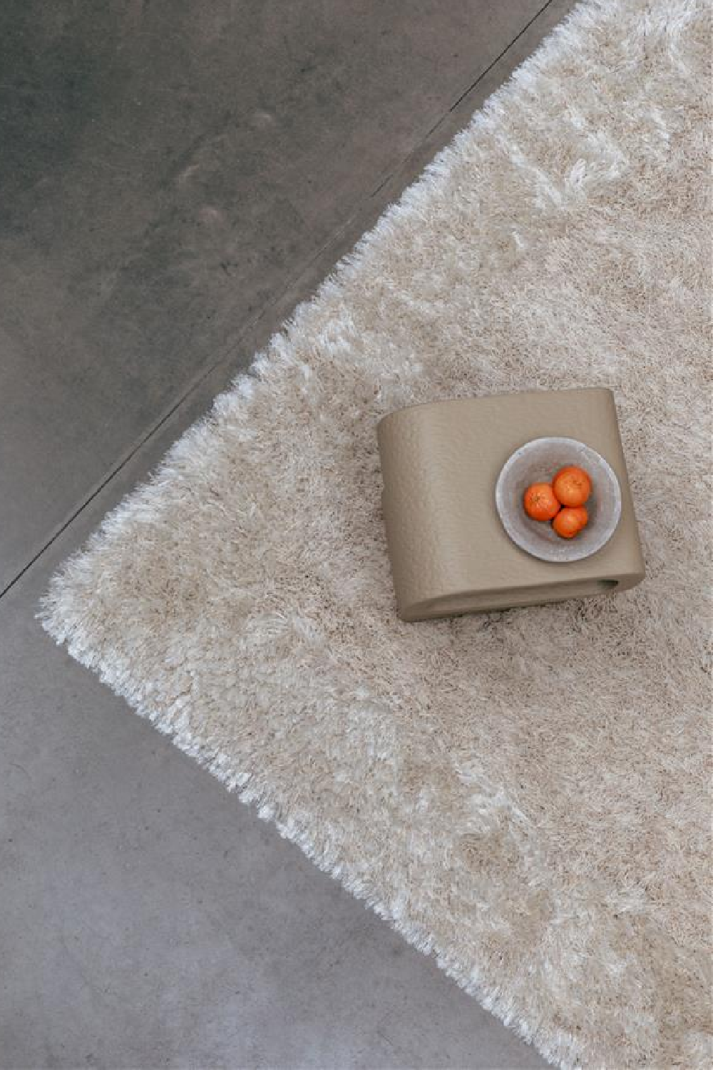 Beige Wool Carpet | Zuiver Curly | OROA.com