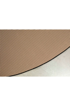 Round Woven Outdoor Rug | Zuiver Moon | Oroa.com