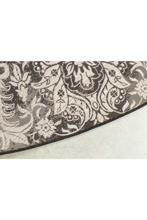 Round Vintage Outdoor Rug | Zuiver Coventry | OROA.com