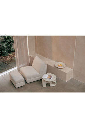 Off-White Outdoor Lounge Chair | Zuiver Mississippi | OROA.com