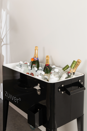 Black Cooler Chest | Zuiver Be Cool | OROA.com