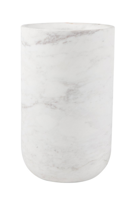 Cylindrical Marble Vase | Zuiver Fajen | Oroa.com