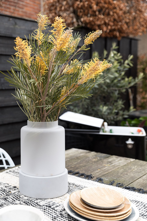 Frosted Glass Vase LED Lamp (L) | Zuiver Reina | OROA.com