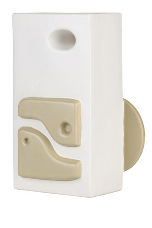 Beige Ceramic Vase | Zuiver Bloomer | OROA.com