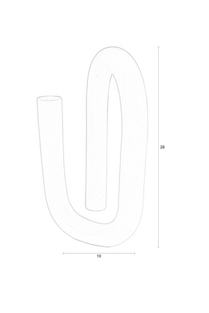 Aluminum Modern Candle Holder L | Zuiver Tubo | OROA.com