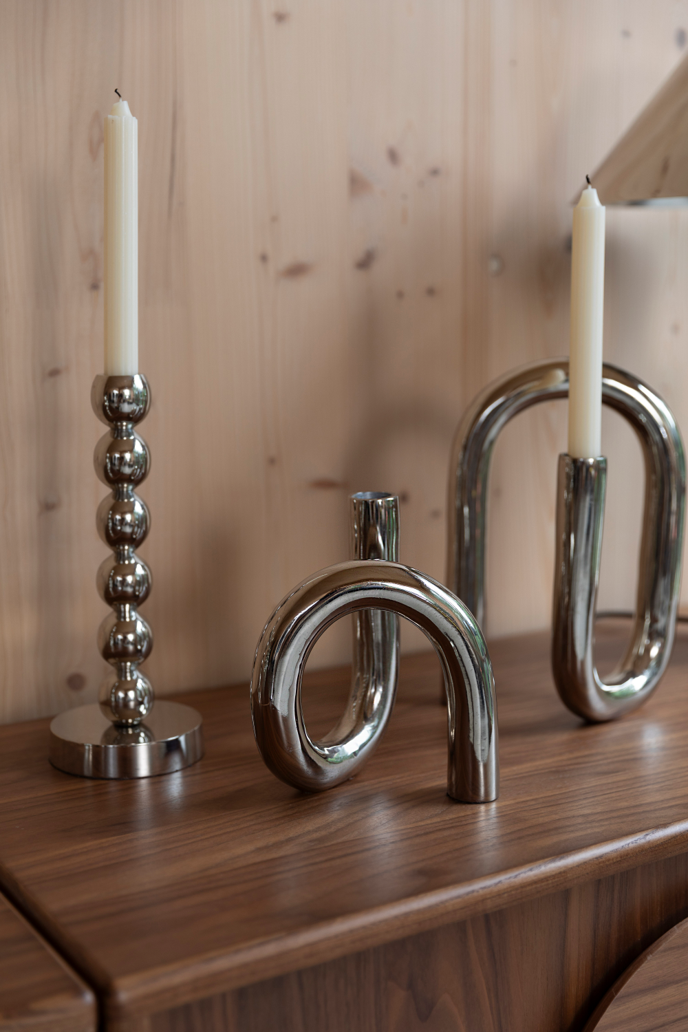Aluminum Modern Candle Holder L | Zuiver Tubo | OROA.com