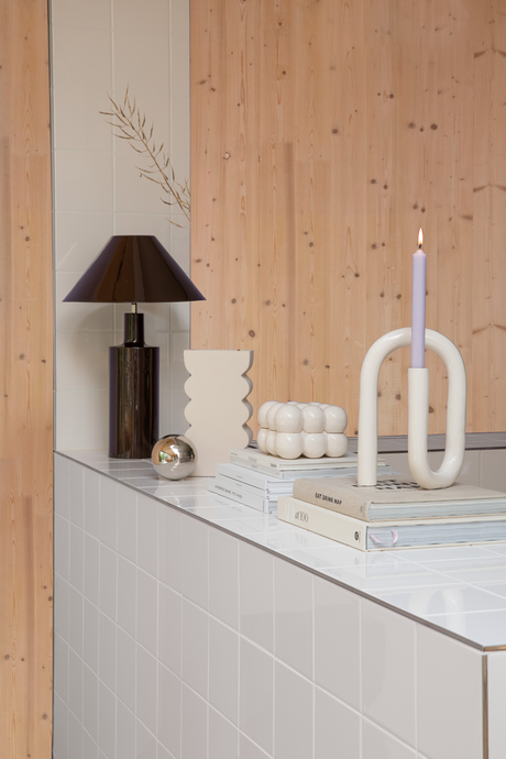   Aluminum Modern Candle Holder L | Oroa.com