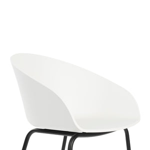   Modern furniture - Curved Molded Dining Armchairs (2) - www.oroa.com | Oroa.com