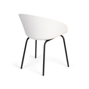  Modern furniture - Curved Molded Dining Armchairs (2) - www.oroa.com | Oroa.com