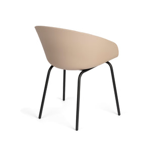   Modern furniture - Curved Molded Dining Armchairs (2) - www.oroa.com | Oroa.com