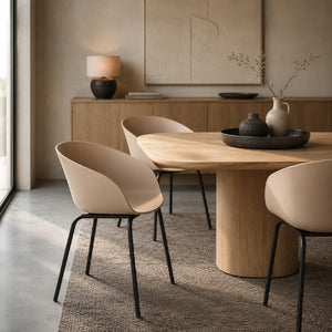   Modern furniture - Curved Molded Dining Armchairs (2) - www.oroa.com | Oroa.com