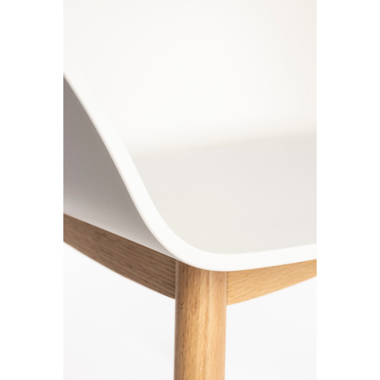   Modern furniture - Oak Legged Molded Dining Armchairs (2) - www.oroa.com | Oroa.com