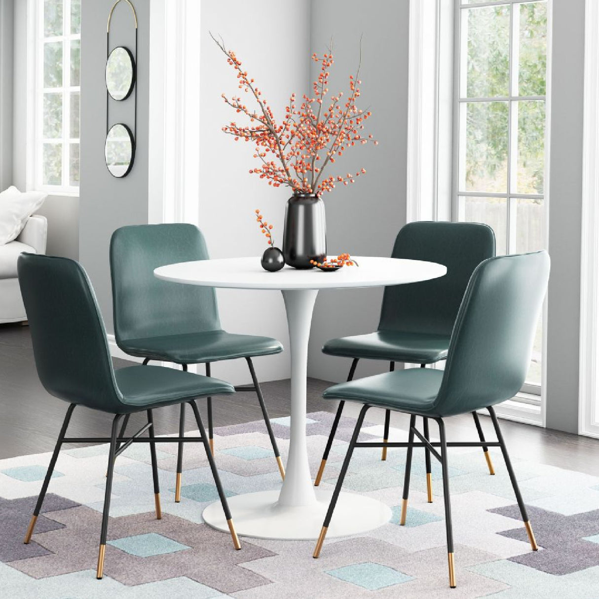   Round Pedestal Dining Table | Oroa.com