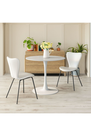 Round Pedestal Dining Table | OROA Modern Opus
