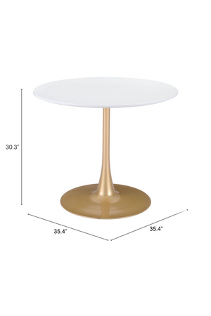 Round Pedestal Dining Table | OROA Modern Opus
