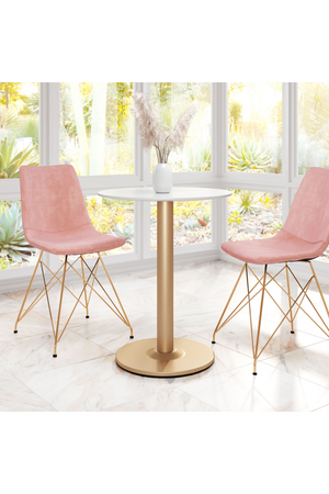 White Bistro Table | OROA Modern Alto | Oroa.com
