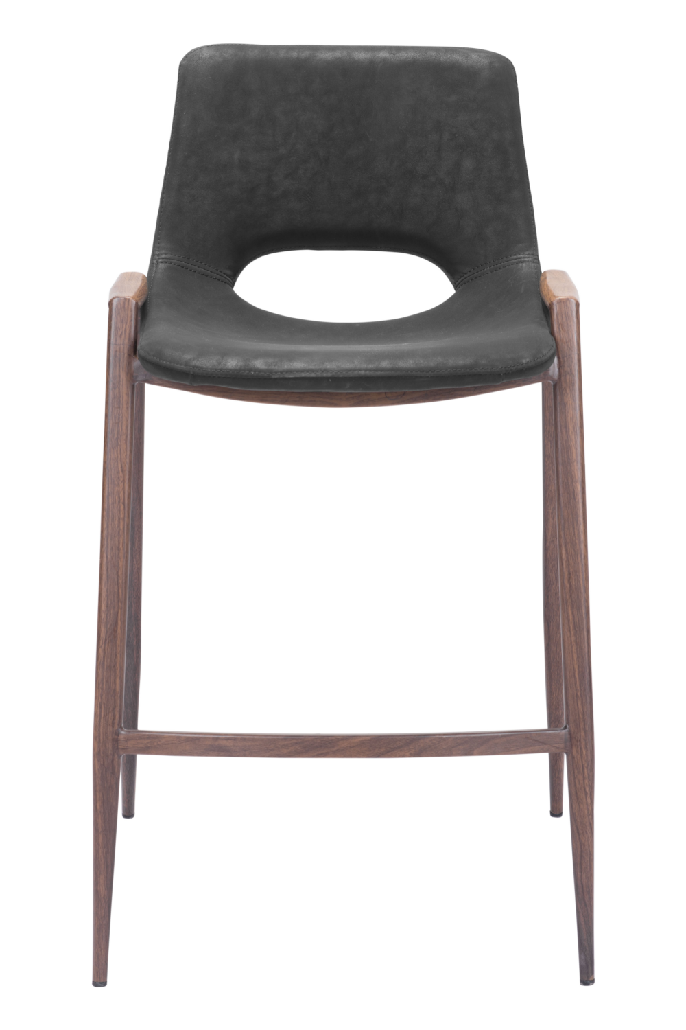 Leather Counter Stools (2) | OROA Modern Desi | Oroa.com