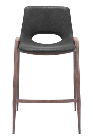 Leather Counter Stools (2) | OROA Modern Desi | Oroa.com