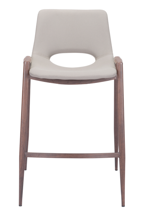 Leather Counter Stools (2) | OROA Modern Desi | Oroa.com