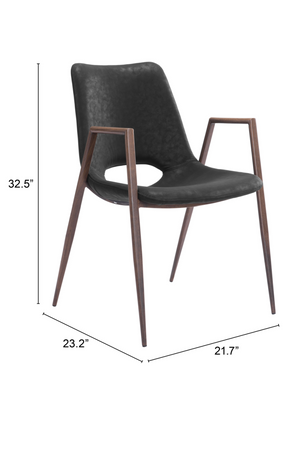 Leather Dining Chairs (2) | OROA Modern Desi | Oroa.com