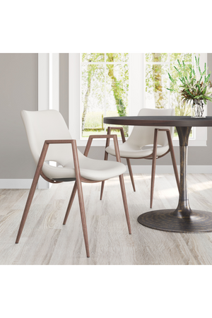 Leather Dining Chairs (2) | OROA Modern Desi | Oroa.com