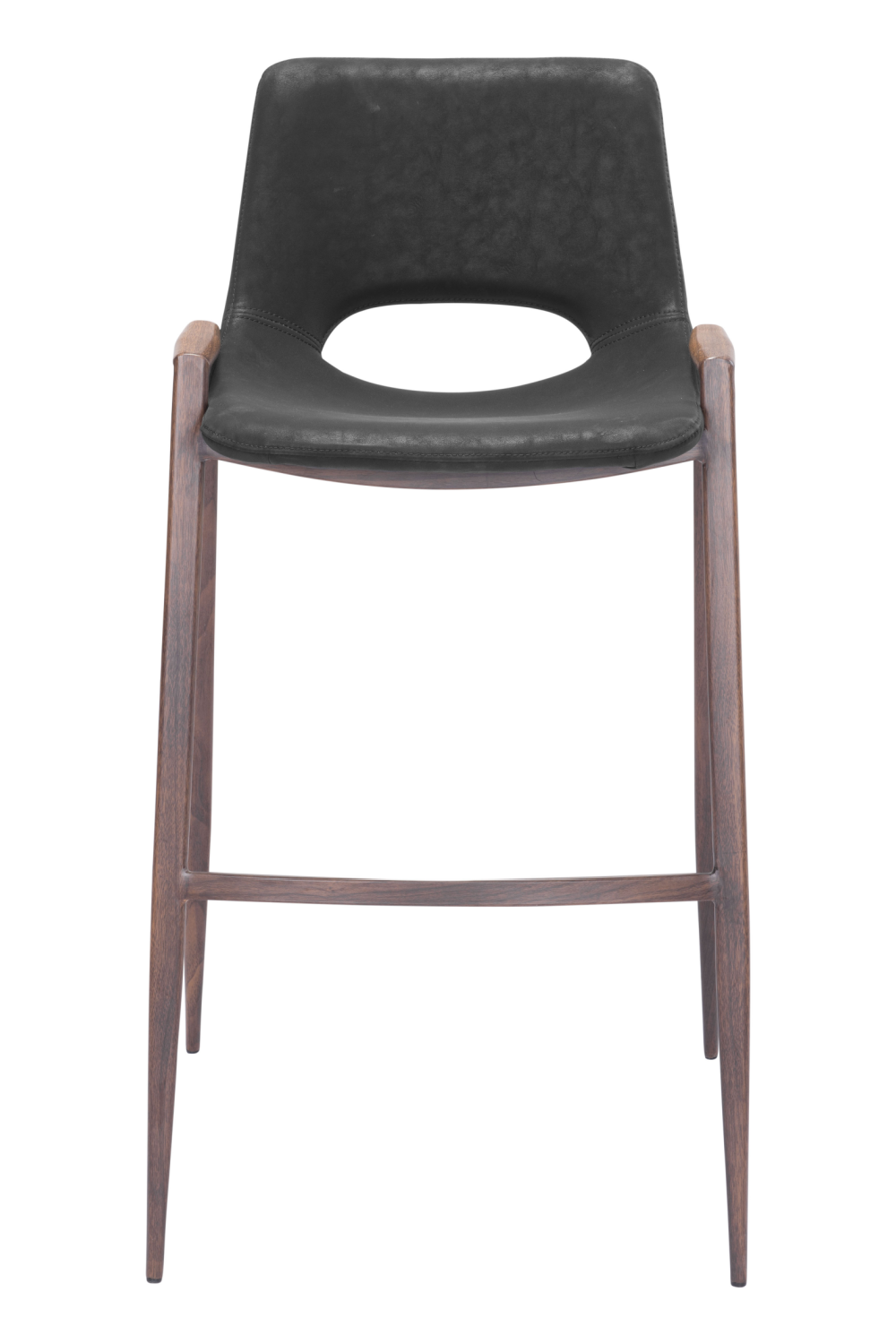 Leather Bar Stools (2) | OROA Modern Desi | Oroa.com
