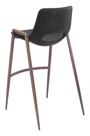Leather Bar Stools (2) | OROA Modern Desi | Oroa.com