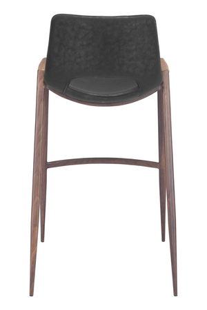 Leather Bar Stools (2) | OROA Modern Desi | Oroa.com