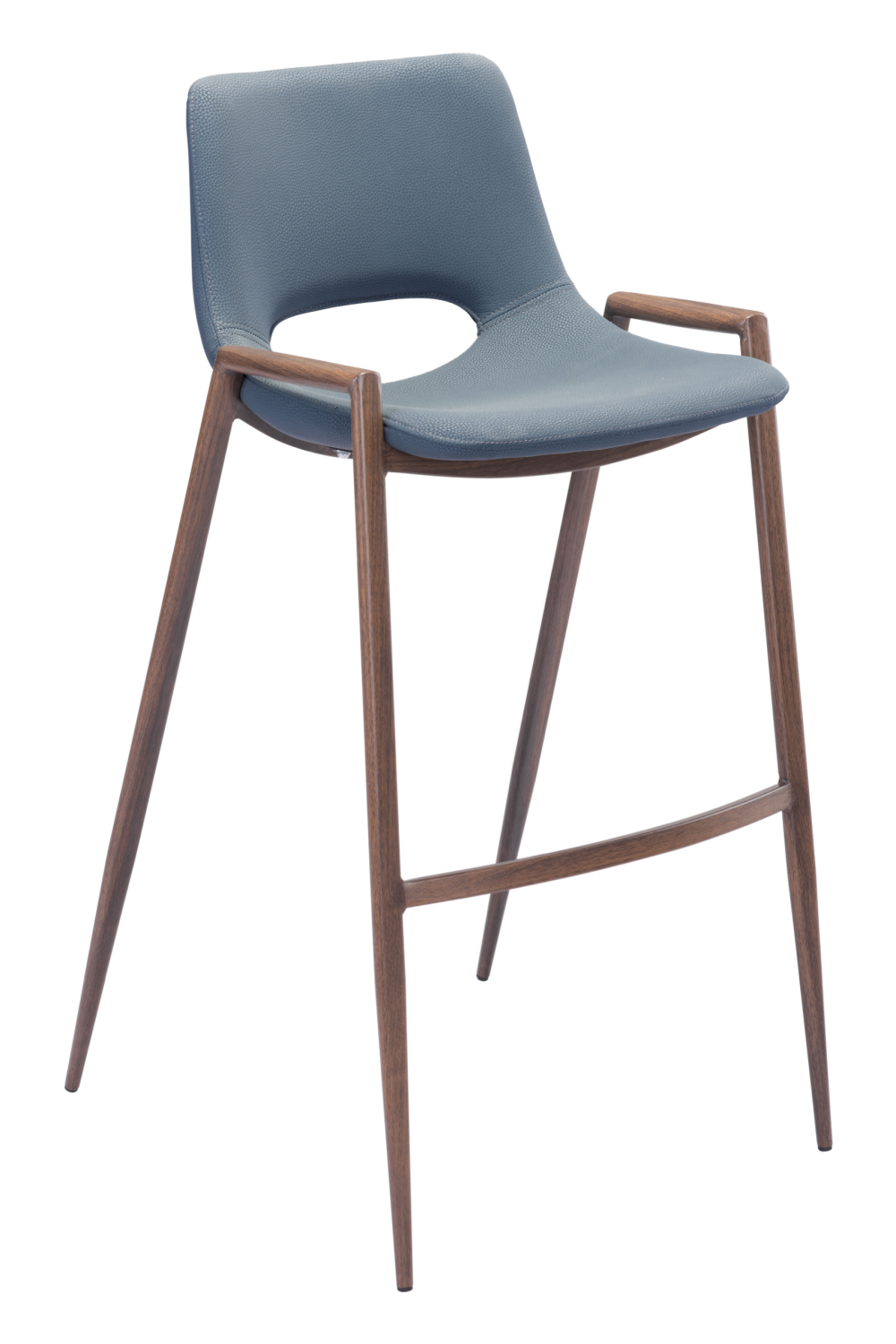Leather Bar Stools (2) | OROA Modern Desi | Oroa.com