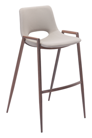 Leather Bar Stools (2) | OROA Modern Desi | Oroa.com