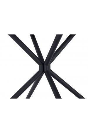 Round Marble Print Dining Table | OROA Modern Amiens | Oroa.com