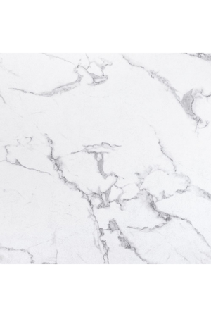 Round Marble Print Dining Table | OROA Modern Amiens | Oroa.com