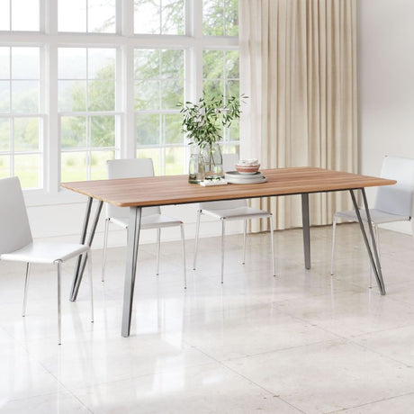   Wooden Rectangular Dining Table | Oroa.com