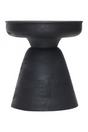 Black Mango Wood Side Table | OROA Modern Sage | Oroa.com