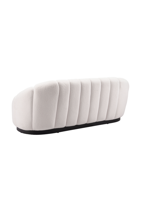 Shearling Channeled Sofa | OROA Modern Bhutan | Oroa.com