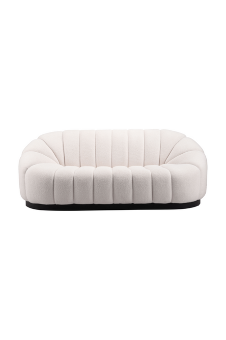 Shearling Channeled Sofa | OROA Modern Bhutan | Oroa.com