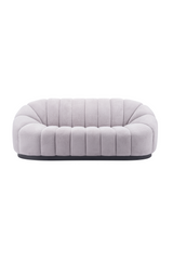 Shearling Channeled Sofa | OROA Modern Bhutan | Oroa.com