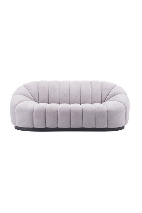 Shearling Channeled Sofa | OROA Modern Bhutan | Oroa.com
