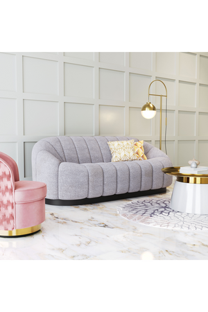 Shearling Channeled Sofa | OROA Modern Bhutan | Oroa.com