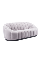 Shearling Channeled Sofa | OROA Modern Bhutan | Oroa.com