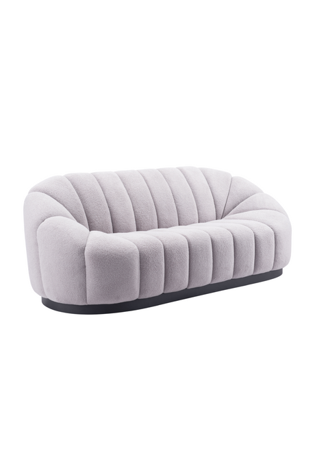 Shearling Channeled Sofa | OROA Modern Bhutan | Oroa.com