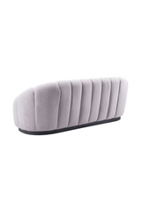 Shearling Channeled Sofa | OROA Modern Bhutan | Oroa.com