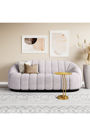 Shearling Channeled Sofa | OROA Modern Bhutan | Oroa.com