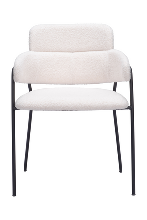 Shearling Style Dining Chairs (2) | OROA Modern Marcel | Oroa.com