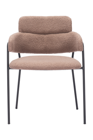 Shearling Style Dining Chairs (2) | OROA Modern Marcel | Oroa.com