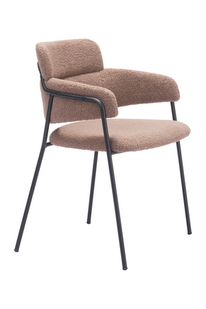 Shearling Style Dining Chairs (2) | OROA Modern Marcel | Oroa.com