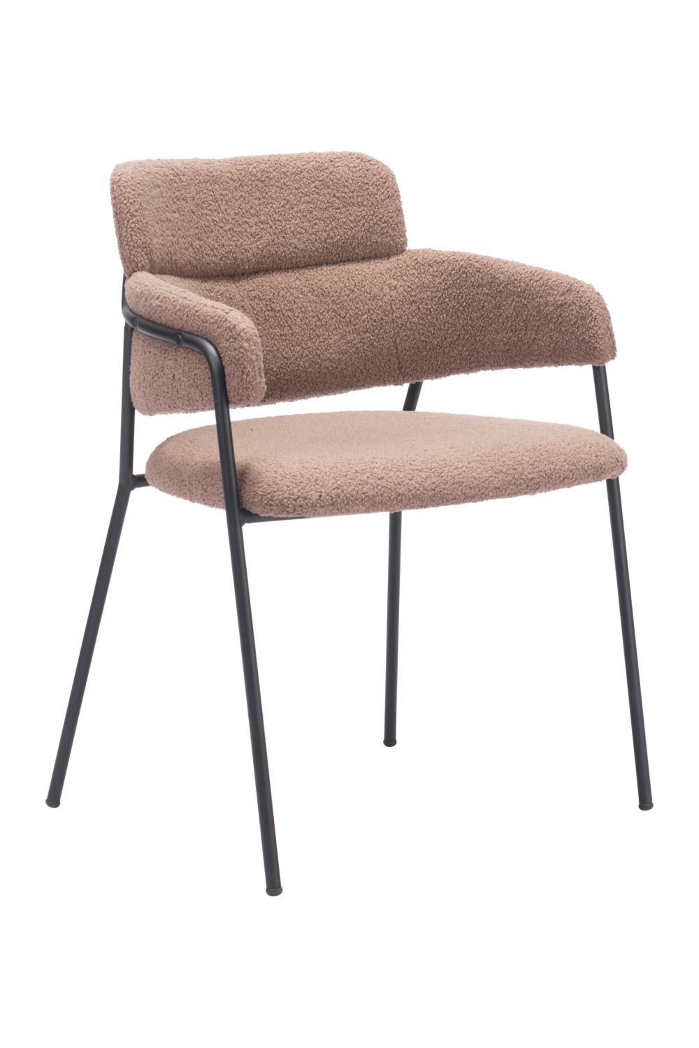 Shearling Style Dining Chairs (2) | OROA Modern Marcel | Oroa.com
